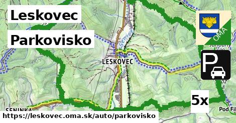 Parkovisko, Leskovec