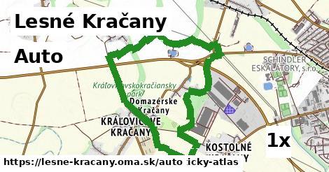 auto v Lesné Kračany