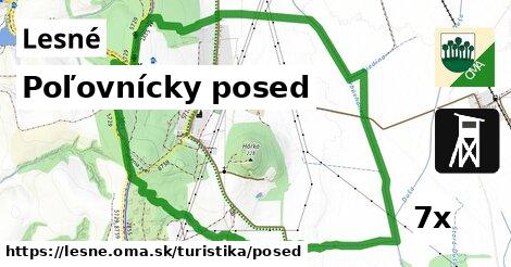 Poľovnícky posed, Lesné