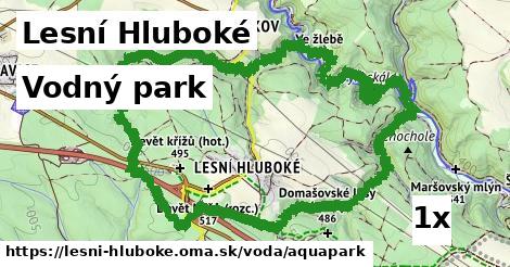 Vodný park, Lesní Hluboké