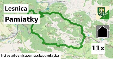 pamiatky v Lesnica