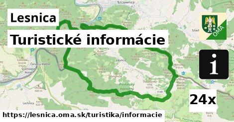 Turistické informácie, Lesnica