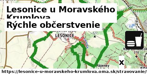 Všetky body v Lesonice u Moravského Krumlova