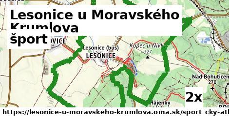 šport v Lesonice u Moravského Krumlova