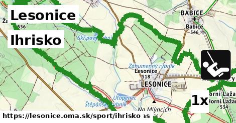 Ihrisko, Lesonice