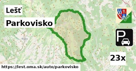 Parkovisko, Lešť