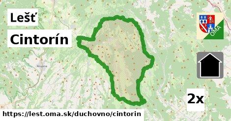 Cintorín, Lešť