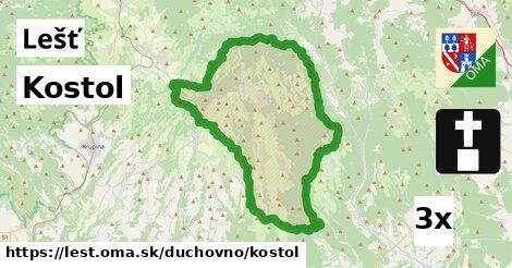 Kostol, Lešť