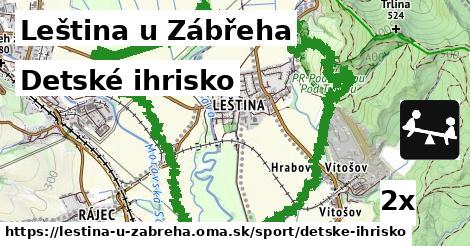 Detské ihrisko, Leština u Zábřeha