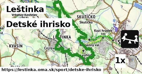 Detské ihrisko, Leštinka