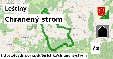 Chranený strom, Leštiny