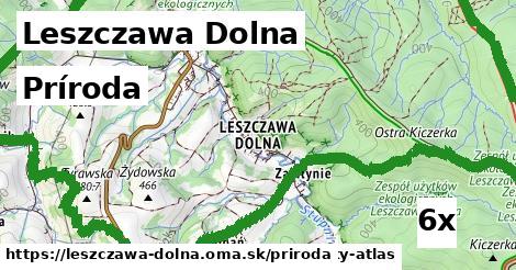 príroda v Leszczawa Dolna