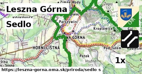 Sedlo, Leszna Górna