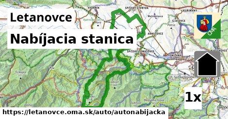 Nabíjacia stanica, Letanovce