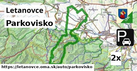Parkovisko, Letanovce