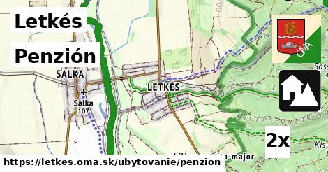 Penzión, Letkés