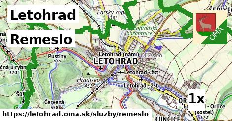 Remeslo, Letohrad