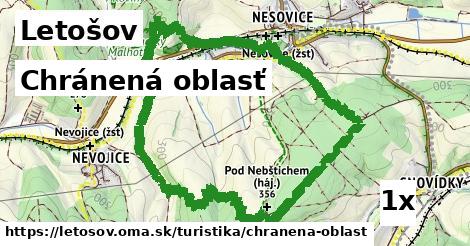 chránená oblasť v Letošov