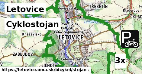Cyklostojan, Letovice