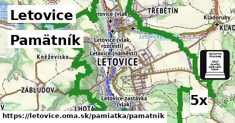 Pamätník, Letovice