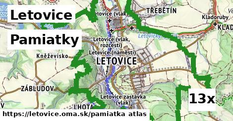 pamiatky v Letovice