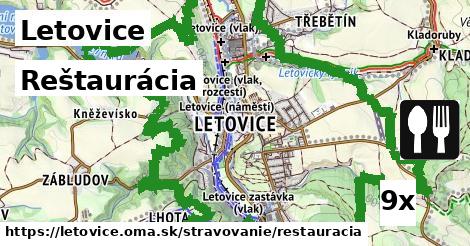 Reštaurácia, Letovice