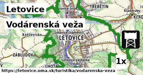 Vodárenská veža, Letovice