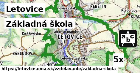 základná škola v Letovice