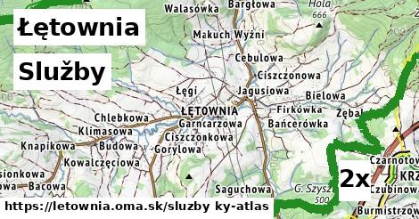 služby v Łętownia