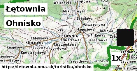 ohnisko v Łętownia