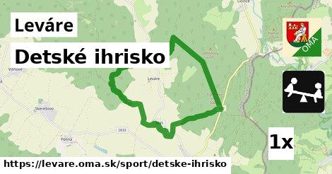 detské ihrisko v Leváre