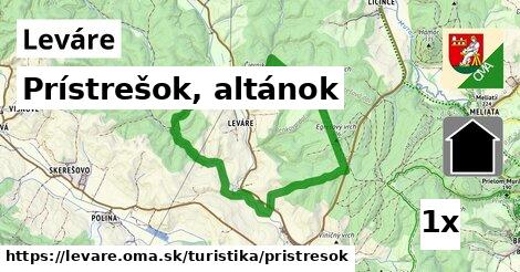 Prístrešok, altánok, Leváre