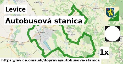 Autobusová stanica, Levice