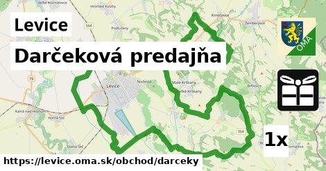 Darčeková predajňa, Levice