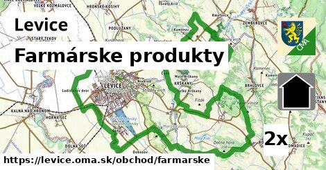 farmárske produkty v Levice