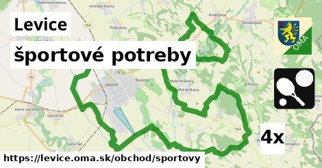 športové potreby, Levice