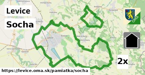 Socha, Levice