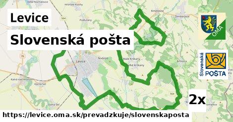 Slovenská pošta, Levice