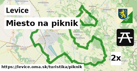 miesto na piknik v Levice