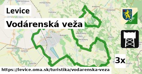 Vodárenská veža, Levice