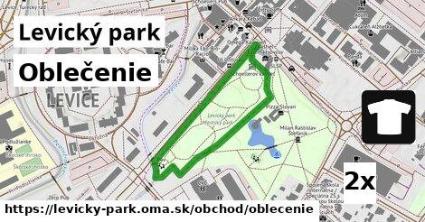 Oblečenie, Levický park