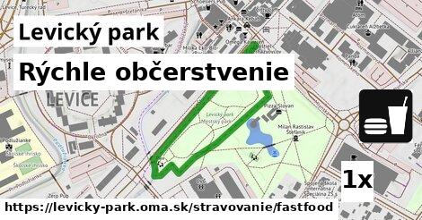 Rýchle občerstvenie, Levický park