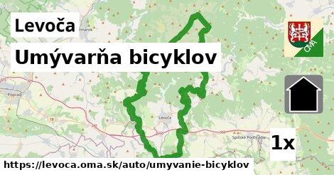 umývarňa bicyklov v Levoča