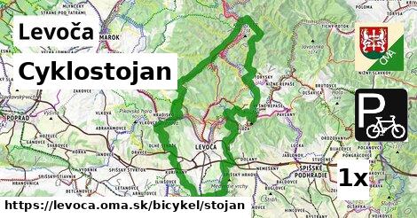cyklostojan v Levoča