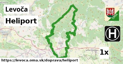 Heliport, Levoča
