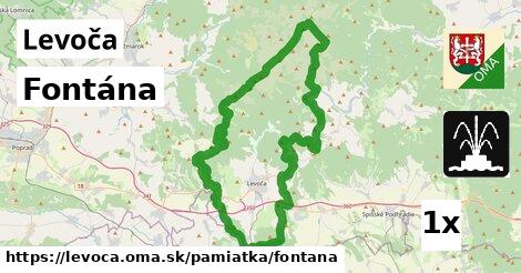 Fontána, Levoča