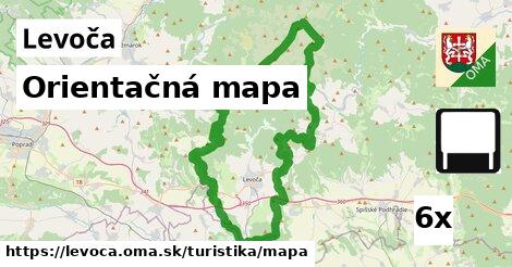 Orientačná mapa, Levoča