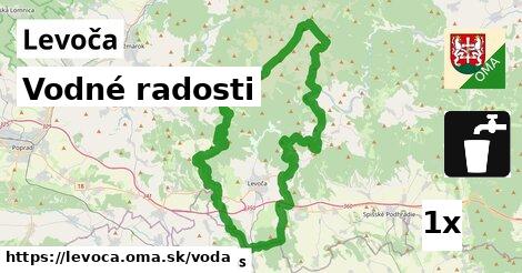 vodné radosti v Levoča