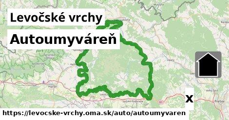 Autoumyváreň, Levočské vrchy