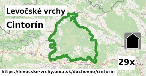 Cintorín, Levočské vrchy